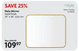 Home Hardware Nala Mirror offer