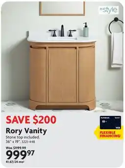 Home Hardware Rory Vanity offer