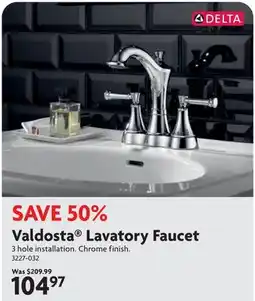 Home Hardware Valdosta Lavatory Faucet offer