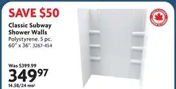 Home Hardware Classic Subway Shower Walls offer