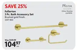Home Hardware Fullerton 3 Pc. Bath Accessory Set offer