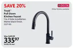 Home Hardware Trask Pull Down Kitchen Faucet offer