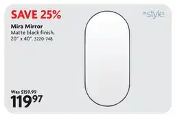 Home Hardware Mira Mirror offer
