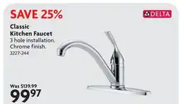 Home Hardware Classic Kitchen Faucet offer