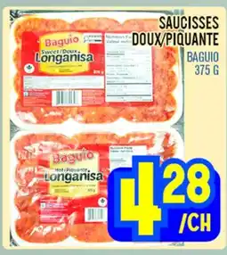 Marché Lian Tai SAUCISSES DOUX/PIQUANTE offer