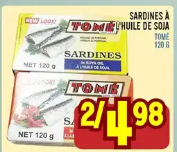 Marché Lian Tai SARDINES À L'HUILE DE SOJA offer