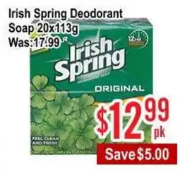 Skyland Foodmart Irish Spring Deodorant Soap offer