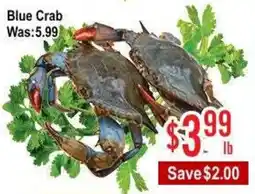 Skyland Foodmart Blue Crab offer
