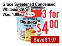 Skyland Foodmart Grace sweetened condensed whitener offer