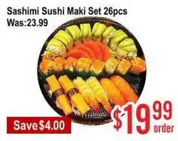 Skyland Foodmart Sashimi Sushi Maki Set offer