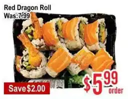 Skyland Foodmart Red Dragon Roll offer