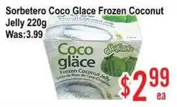 Skyland Foodmart Sorbetero Coco glace frozen coconut jelly offer