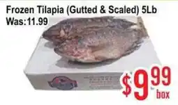Skyland Foodmart Frozen Tilapia (Gutted & Scaled) offer