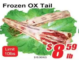 Jian Hing Supermarket Frozen Ox Tail offer