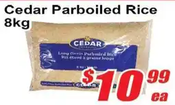 Jian Hing Supermarket Cedar parboiled rice offer