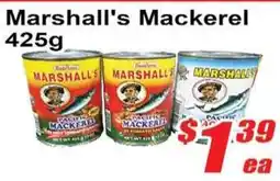 Jian Hing Supermarket marshall's mackerel offer