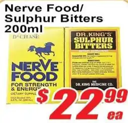 Jian Hing Supermarket Dr. Chase nerve food offer