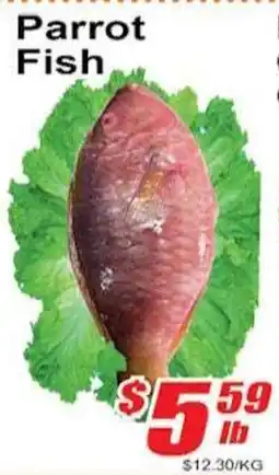 Jian Hing Supermarket Parrot Fish offer
