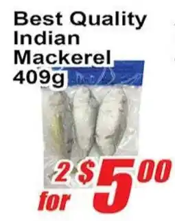 Jian Hing Supermarket Indian Mackerel offer