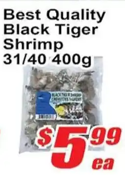 Jian Hing Supermarket Black tiger shrimp offer