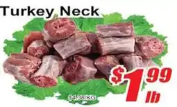 Jian Hing Supermarket Turkey Neck offer