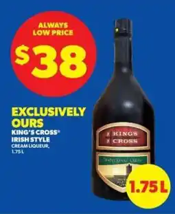 Real Canadian Liquorstore KING’S CROSS Irish Style Cream Liqueur offer