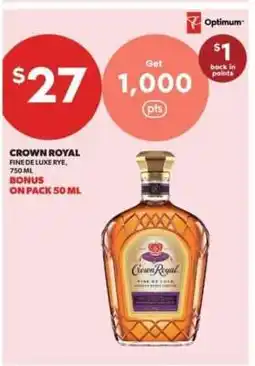 Real Canadian Liquorstore Crown Royal offer