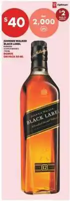 Real Canadian Liquorstore Johnnie Walker Black Label offer