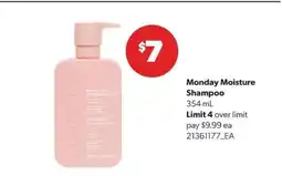 Real Canadian Superstore MONDAY Moisture Shampoo offer