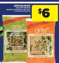Real Canadian Superstore Arte Salad Kit offer