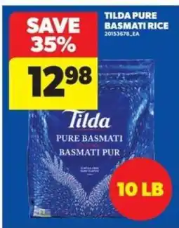 Real Canadian Superstore Tilda Pure Basmati Rice offer