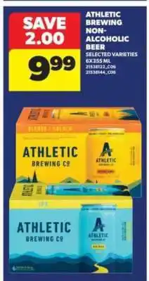 Real Canadian Superstore Athletic Brewing Non-Alcoholic Beer offer