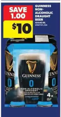 Real Canadian Superstore Guinness Non-Alcoholic Draught Beer offer