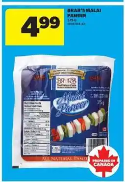 Real Canadian Superstore Brar's Malai Paneer offer