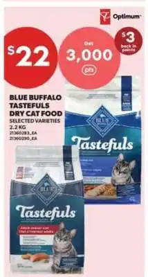 Real Canadian Superstore Blue Buffalo Tastefuls dry cat food offer