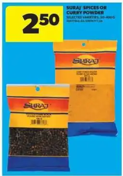 Real Canadian Superstore SURAJ SPICES OR CURRY POWDER offer