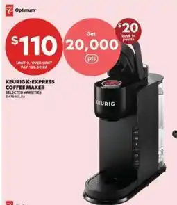 Real Canadian Superstore KEURIG K-EXPRESS COFFEE MAKER offer