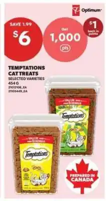 Real Canadian Superstore TEMPTATIONS CAT TREATS offer