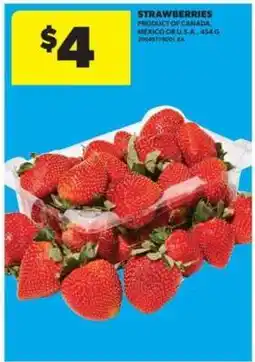 Real Canadian Superstore Strawberries offer