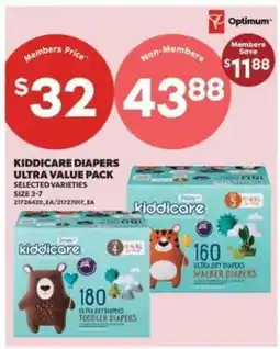 Real Canadian Superstore Kiddicare Diapers Ultra Value Pack offer