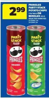 Real Canadian Superstore PRINGLES PARTY STACK POTATO CHIPS offer