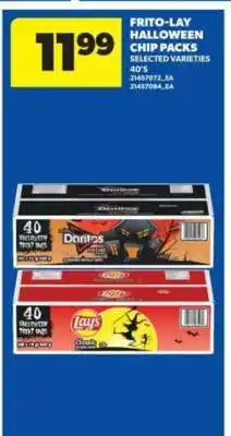 Real Canadian Superstore FRITO-LAY HALLOWEEN CHIP PACKS offer