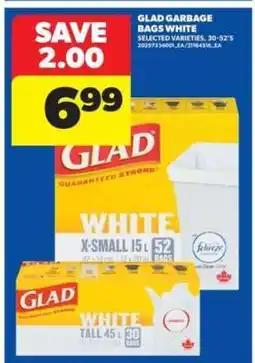 Real Canadian Superstore GLAD Garbage Bags White offer