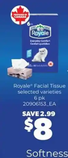 Real Canadian Superstore Royale Facial Tissue offer