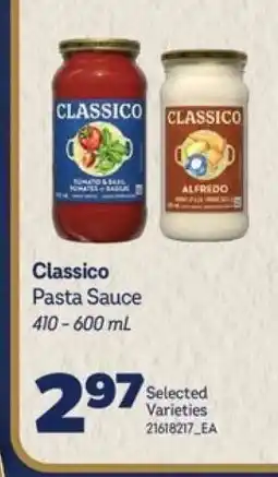 Real Canadian Superstore Classico Pasta Sauce offer