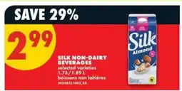 No Frills Silk Non-Dairy Beverages offer
