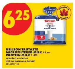 No Frills NEILSON TRUTASTE MICROFILTERED MILK offer