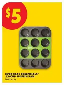 No Frills EVERYDAY ESSENTIALS 12-CUP MUFFIN PAN offer