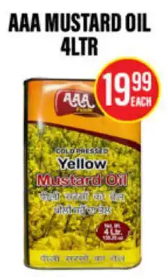 Noble Fresh Foods AAA MUSTARD OIL offer