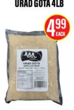Noble Fresh Foods URAD GOTA 4LB offer